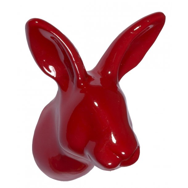 Bunny Wall Hook - red