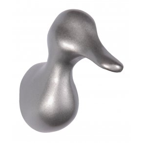 Duck Wall Hook - silver