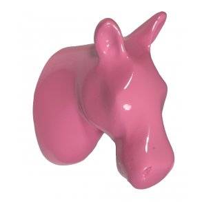 Horse Wall Hook - pink