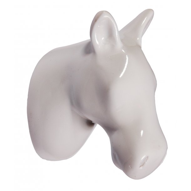 Horse Wall Hook - white