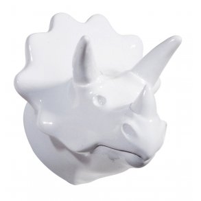 Mr. Spikey wall hook - white