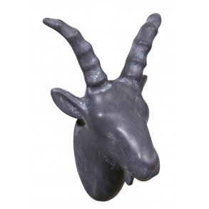 Billy Goat Wall Hook - matt cement grey