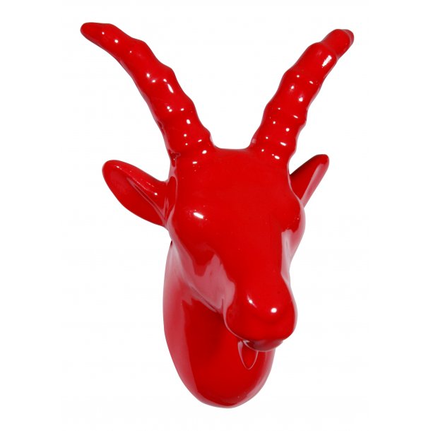 Billy Goat Wall Hook - red