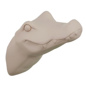 Crocodile Wall Hook - matt sand