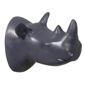 Rhino Wall Hook - cement grey