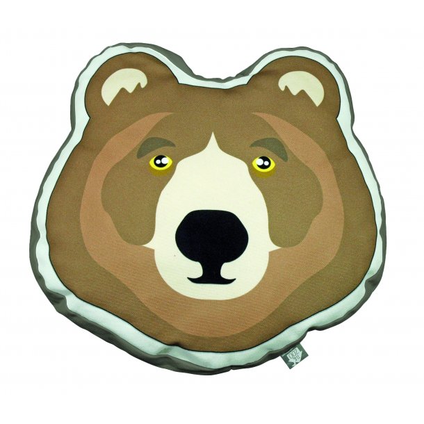 Kids Cushion - brown bear