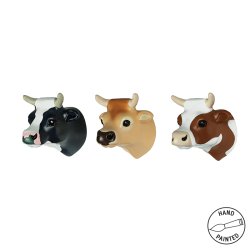 Wallhook / Doorknob COW set/3