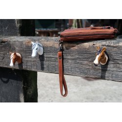 Wallhook / Doorknob HORSE set/3