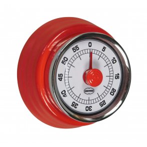 Kitchen Timer Retro - red