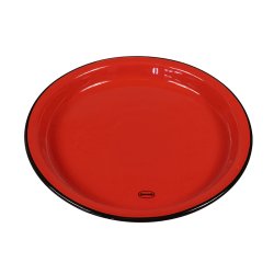 Medium Plate - scarlet red