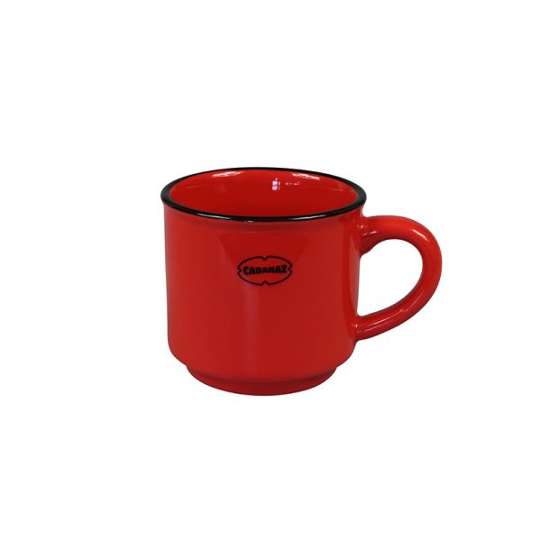 Stackable Espresso Cup - scarlet red