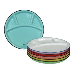 Fondue Plate - white