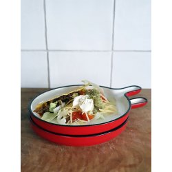 Serving Tray set/2 - red