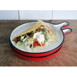 Serving Tray set/2 - red