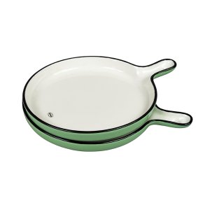 Serving Tray set/2 - vintage green