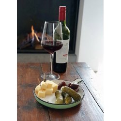 Serving Tray set/2 - vintage green