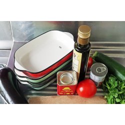 Oven Dish set/2 - red