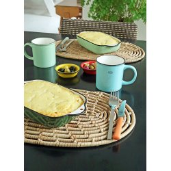 Oven Dish set/2 - vintage green