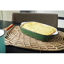 Oven Dish set/2 - pine green