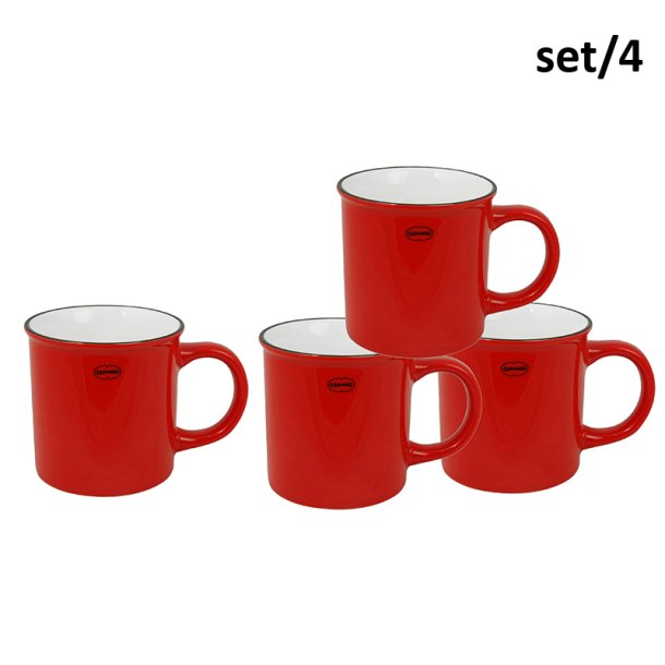 Tea/Coffee Mug - scarlet red - st  4