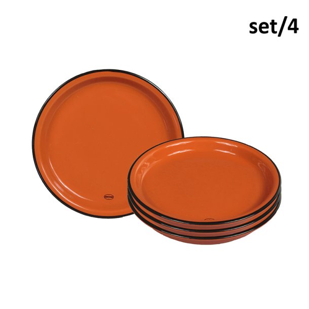 Small Plate - orange set/4 - P LAGER START MAJ