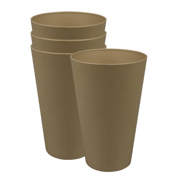 RELOAD-CUP 400ML set/4 - toffee brown