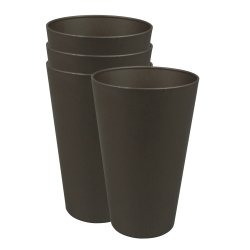 RELOAD-CUP 400ML set/4 - mocha brown