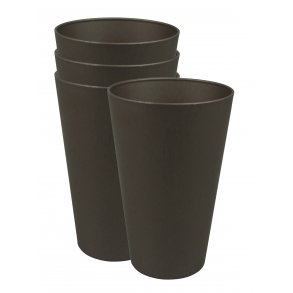 RELOAD-CUP 400ML set/4 - mocha brown