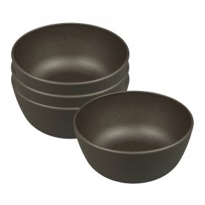BOOST-BOWL 500ML set/4 - mocha brown