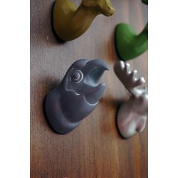 Ara Wall Hook - cement grey