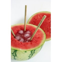 Bamboo Straws set/6 + brush