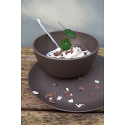 BOOST-BOWL 500ML set/4 - mocha brown