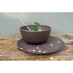 BOOST-BOWL 500ML set/4 - mocha brown