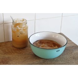 Cereal Bowl - retro blue