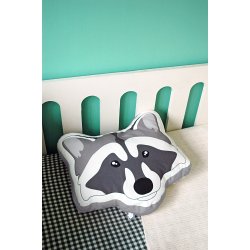 Kids Cushion - racoon
