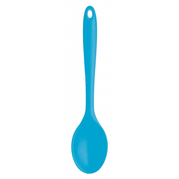 Silicone Spoon 27 cm. - blue