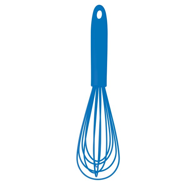 Silicone Whisk 26 cm. - blue