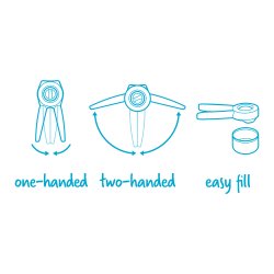 Ortwo Grinder + extra jar