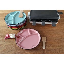 Fondue Plate - pink