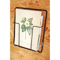 FRAME-1 magazine wallrack - black