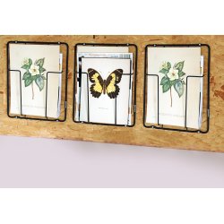 FRAME-1 magazine wallrack - black