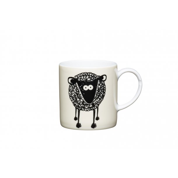 Porcelain Espresso Cup - sheep