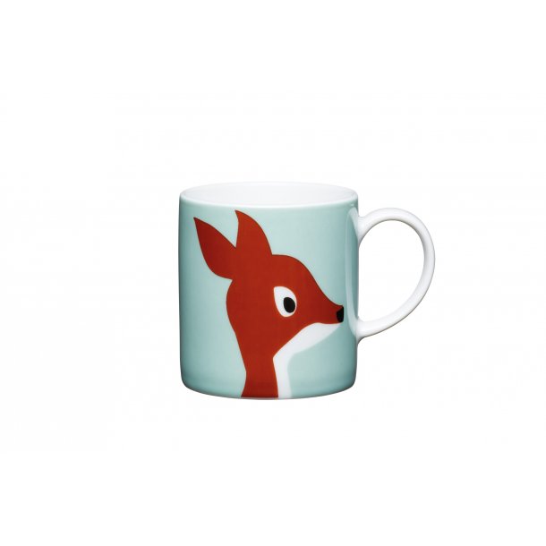 Porcelain Espresso Cup - deer