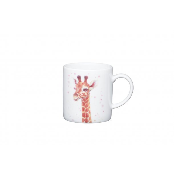 Porcelain Espresso Cup - giraffe