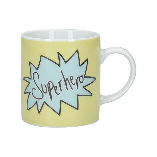 Porcelain Espresso Cup - superhero