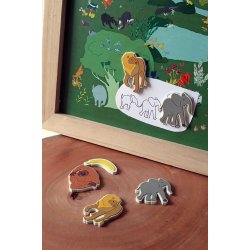 Magnets set/4 - tropical