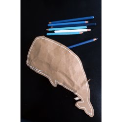 Pencil Case - whale