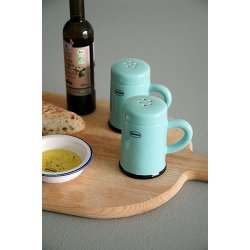 Salt &amp; Pepper Shaker set/2 - arctic blue