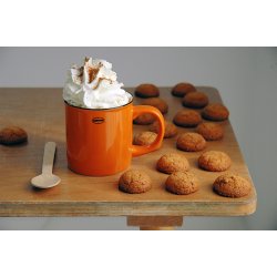 Tea/Coffee Mug - funky orange