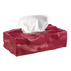 WIPY II Tissue Box Cover - red